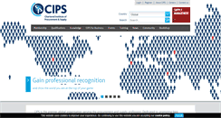 Desktop Screenshot of conferences.cips.org