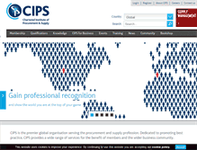 Tablet Screenshot of conferences.cips.org