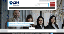 Desktop Screenshot of cips.org