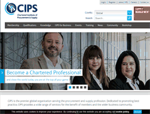 Tablet Screenshot of cips.org